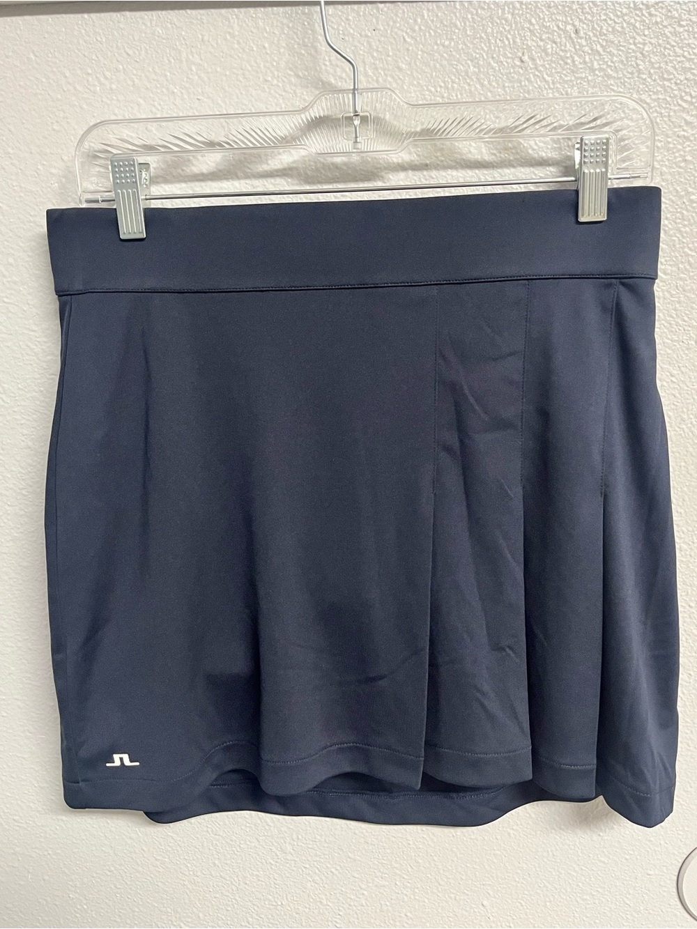 J.Lindeberg Navy Tennis Golf Skirt with Shorts Skort Pleated